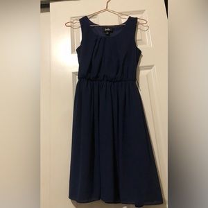 Xs navy blue dress, worn once only